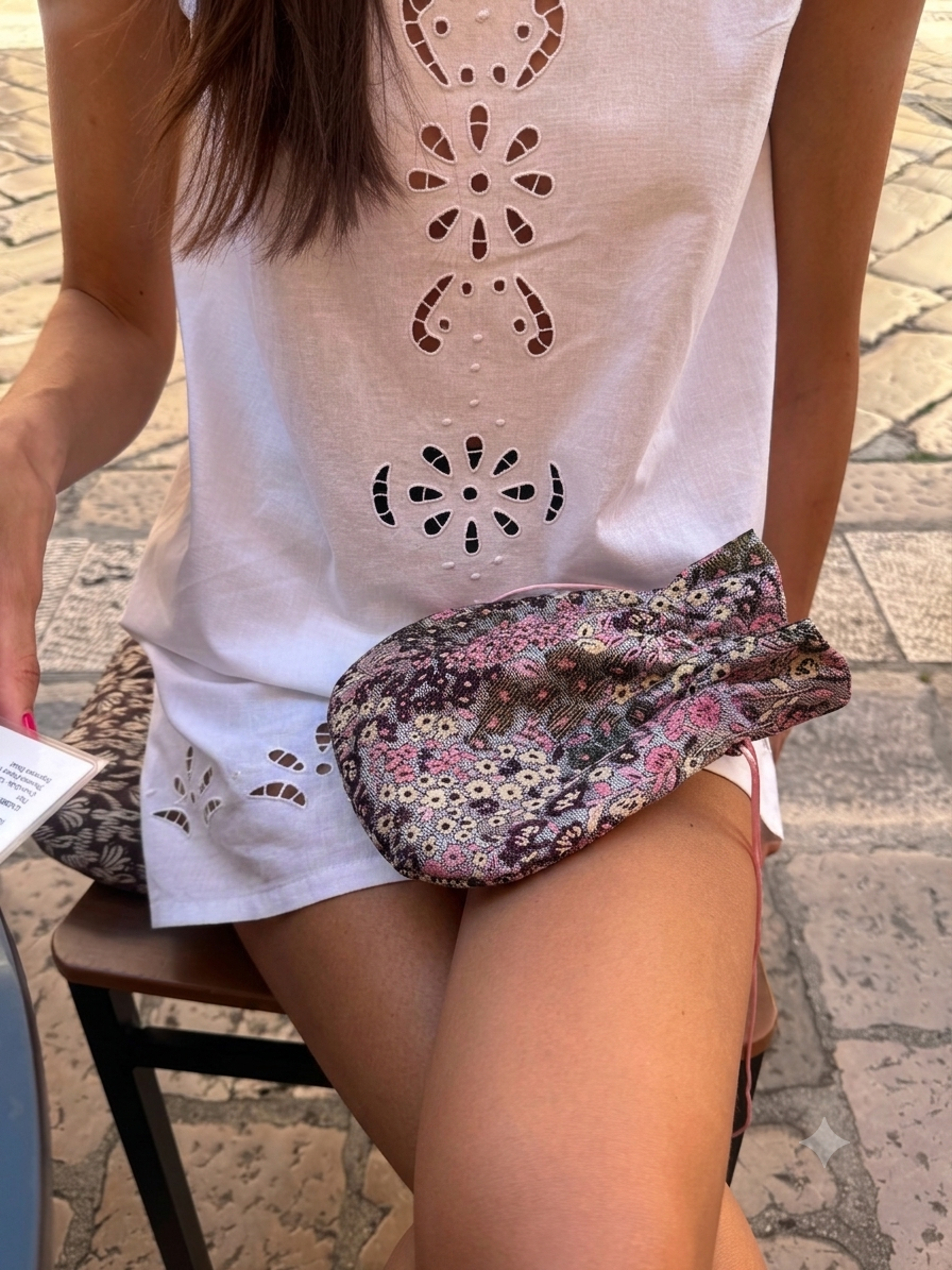 Sasha Bag - Pink Side