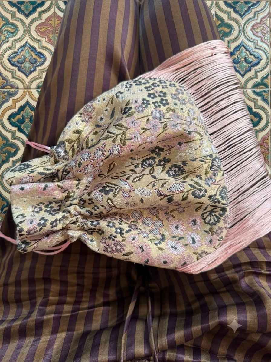 Sasha Bag - Gold Side
