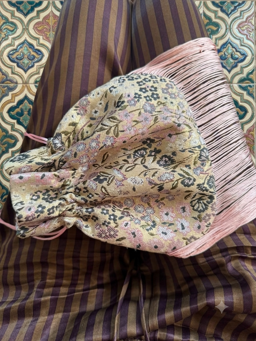 Sasha Bag - Gold Side