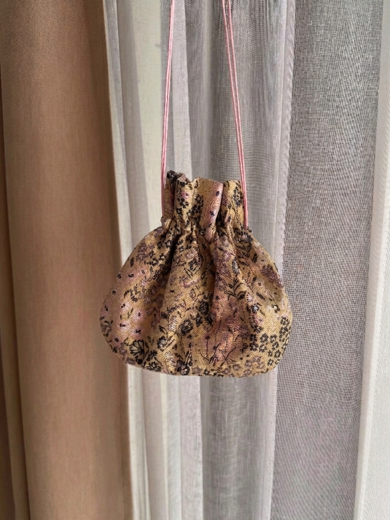 Sasha Bag - Gold Side