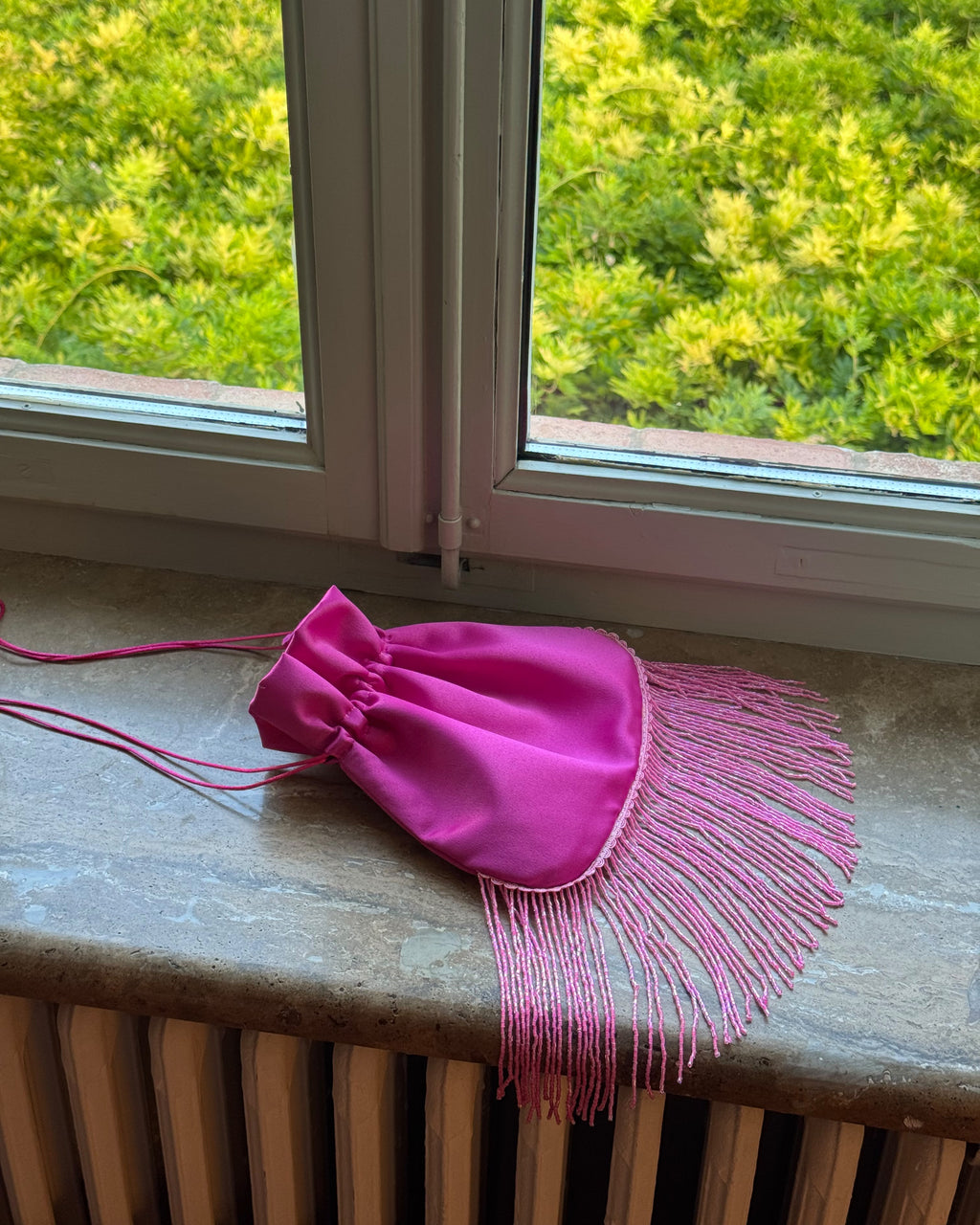 Sienna Bag with beaded fringes