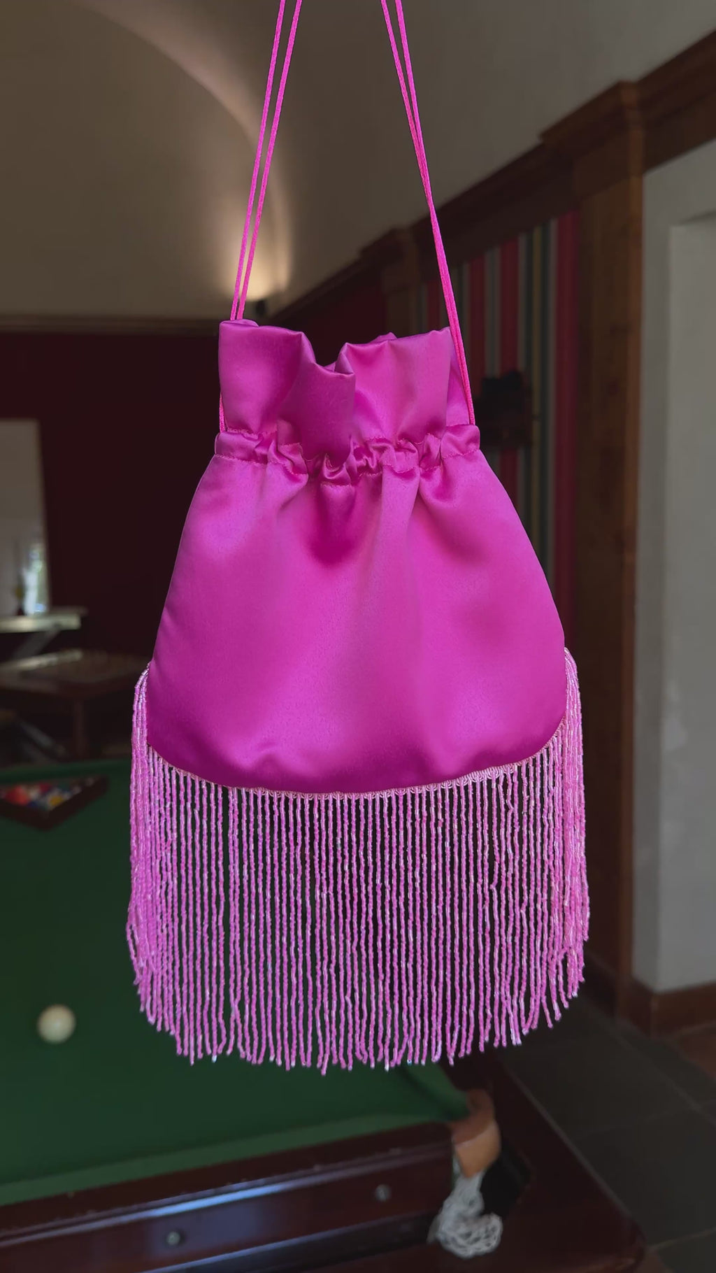 Sienna Bag with beaded fringes